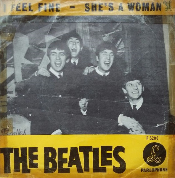 The Beatles - I Feel Fine / She's A Woman | Releases | Discogs