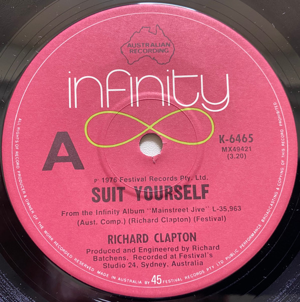 baixar álbum Richard Clapton - Suit Yourself