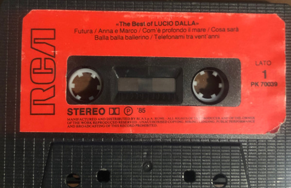 Buy Lucio Dalla : Lucio Dalla (CD, Comp) Online for a great price – Disc  Jockey Music