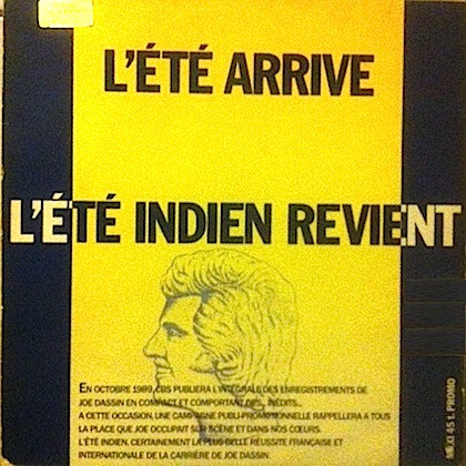 Joe Dassin - L'été Indien | Releases | Discogs