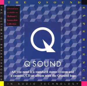 Madonna - The QSound Experience (Excerpts From Madonna's Immaculate Collection) album cover