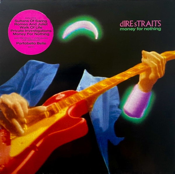 Обложка конверта виниловой пластинки Dire Straits - Money For Nothing