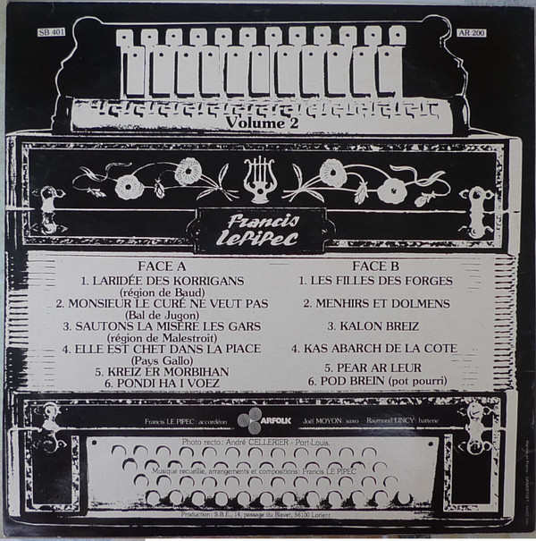 baixar álbum Francis Le Pipec - Bal De Noce Volume 2