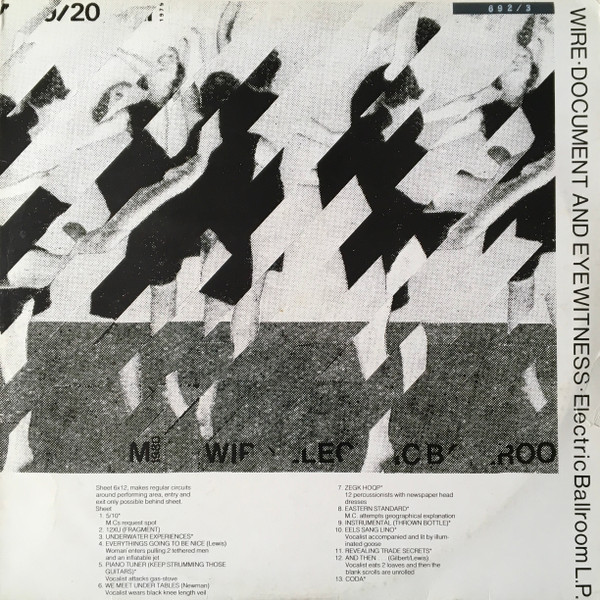 Wire – Document And Eyewitness ▫ 1979 ▫ 1980 (2014, CDr) - Discogs