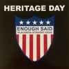 Enough Said (3) - Heritage Day