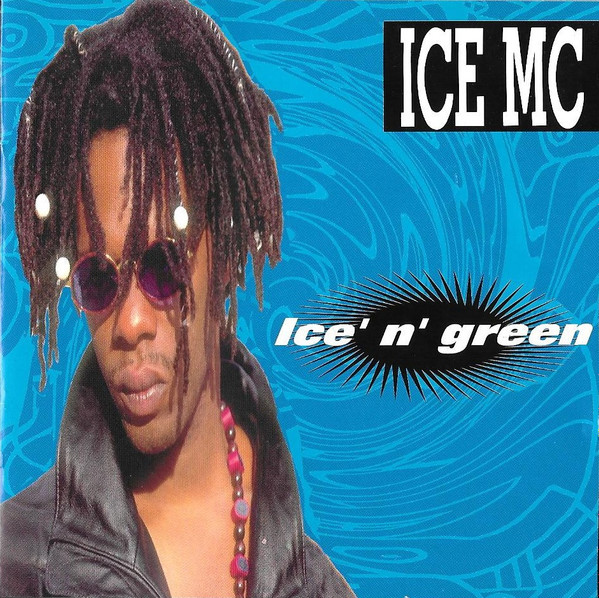 ICE MC LP ICE' N' GREEN THE REMIX ALBUM 95' *ONLY BRAZIL* EURO HOUSE *RARE*  VG