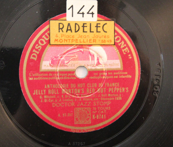 Jelly-Roll Morton & His Red Hot Peppers – Doctor Jazz - Stomp