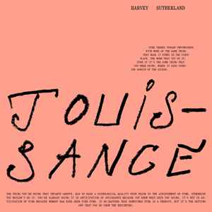 Harvey Sutherland - Jouissance album cover