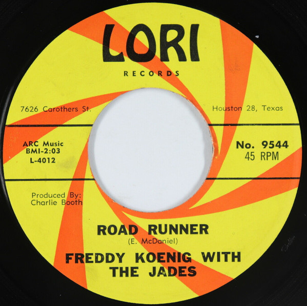 descargar álbum Freddy Koenig With The Jades - Road Runner I Know You