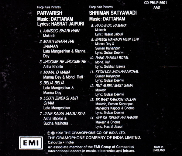 ladda ner album Dattaram - Parvarish Shriman Satywadi