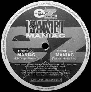 Isamet - Maniac album cover