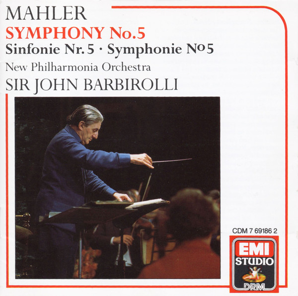 Sir John Barbirolli, Gustav Mahler, New Philharmonia Orchestra