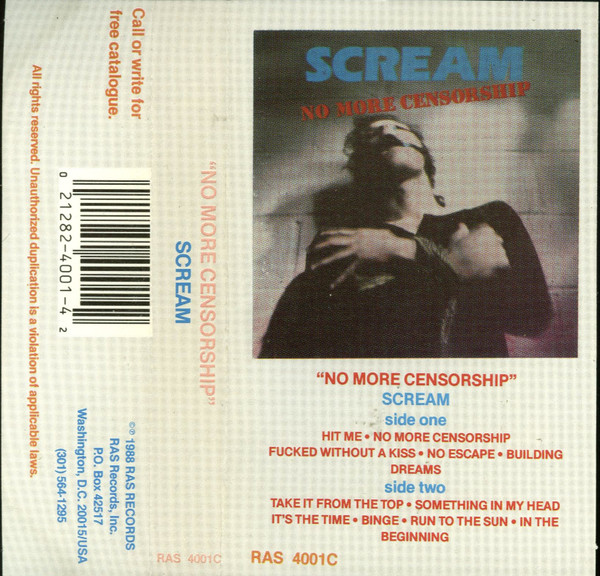 Scream - No More Censorship | Releases | Discogs