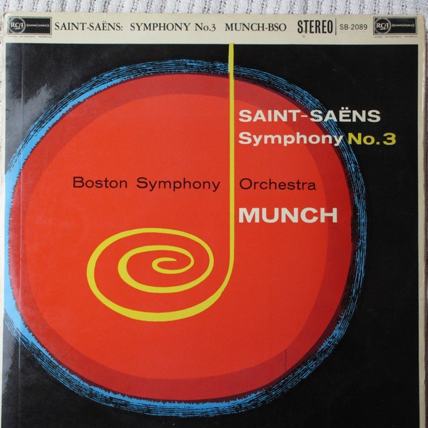 Saint-Saëns, Munch, Boston Symphony – Symphony No. 3 (Vinyl) - Discogs