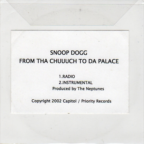 Snoop Dogg – From Tha Chuuuch To Da Palace (2002, CD) - Discogs