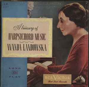 Wanda Landowska-A Treasury Of Harpsichord Music copertina album