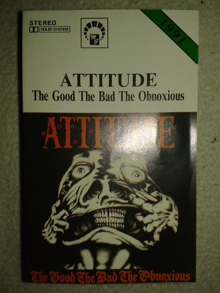 Attitude – The Good, The Bad, The Obnoxious (1990, CD) - Discogs