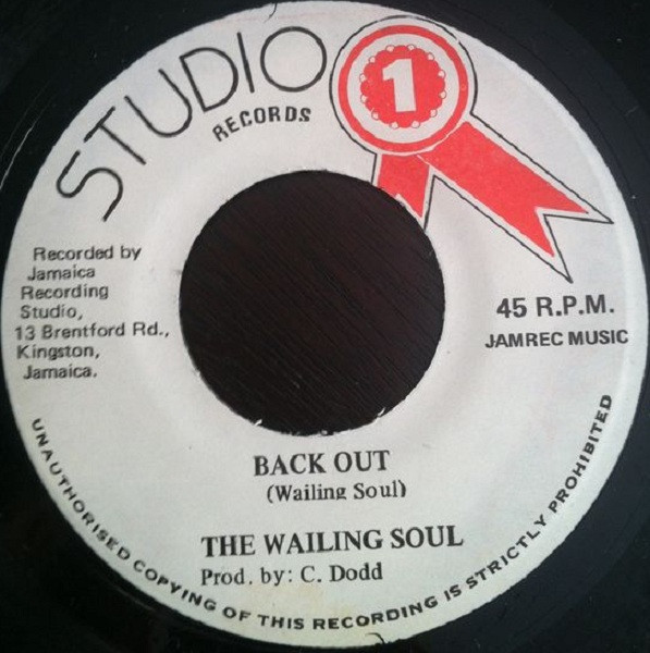 Wailing Souls – Back Out (Vinyl) - Discogs