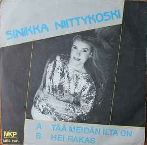 Sinikka Niittykoski - Tää Meidän Ilta On album cover