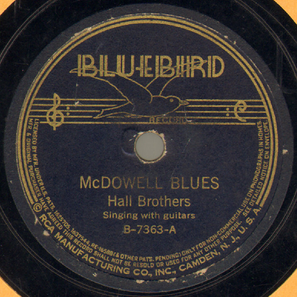 lataa albumi Hall Brothers - McDowell Blues Spartanburg Jail