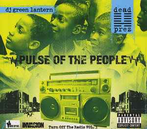 DPZ Dead Prez LP Vinyl Rap Single Turn Off The Radio We Need Revolution Rap  B