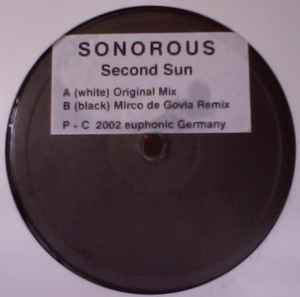 Sonorous - Second Sun album cover