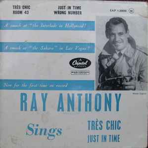 Ray Anthony - Sings Très Chic Just In Time album cover