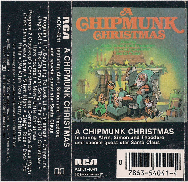 Alvin and the Chipmunks: A Chipmunk Christmas: With Sound and Music:  9780762446070 - AbeBooks