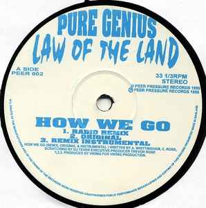 Pure Genius – Law Of The Land EP (1996, Vinyl) - Discogs