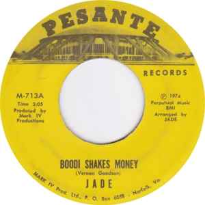 Jade (17) - Boodi Shakes Money / Paper Man album cover