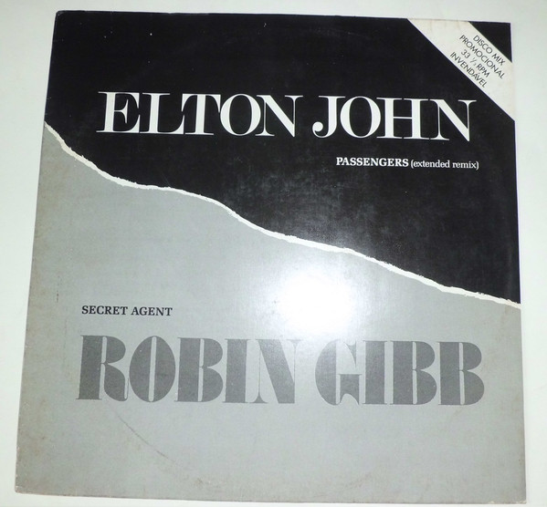 lataa albumi Elton John Robin Gibb - Passengers Extended Mix Secret Agent