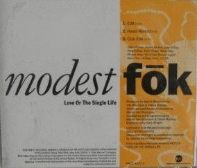 télécharger l'album Download Modest Fōk - Love Or The Single Life album