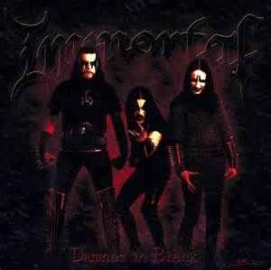 Immortal - Damned In Black album cover
