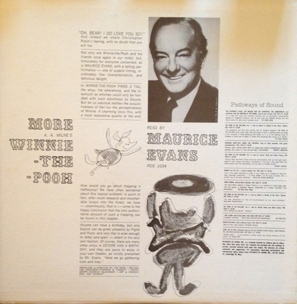 télécharger l'album Maurice Evans - More Winnie The Pooh Read By Maurice Evans