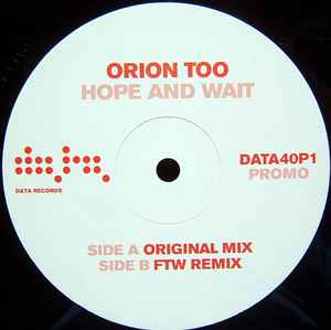 Portada de album Orion Too - Hope And Wait