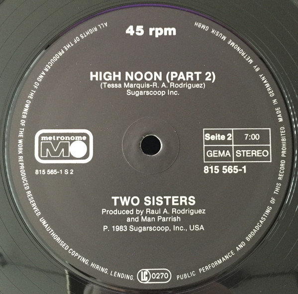 lataa albumi Two Sisters - High Noon