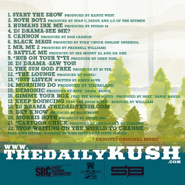 ladda ner album Don Cannon And DJ Drama Present Asher Roth - The Greenhouse Effect