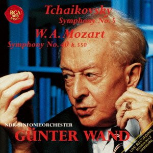 télécharger l'album W A Mozart, Tchaikovsky, Günter Wand - Symphony No 5 Symphony No 40 k 550