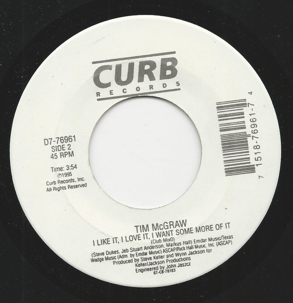Album herunterladen Tim McGraw - I Like It I Love It I Want Some More Of It