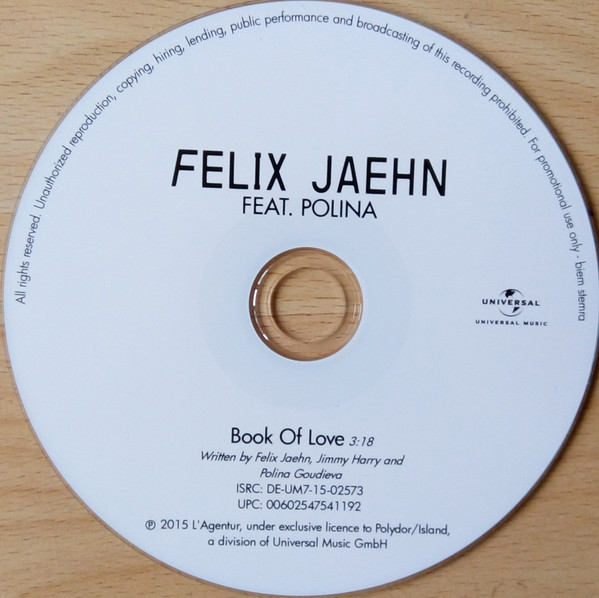 descargar álbum Felix Jaehn Feat Polina - Book Of Love