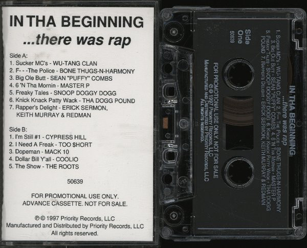 In Tha Beginning...There Was Rap (1997, Cassette) - Discogs