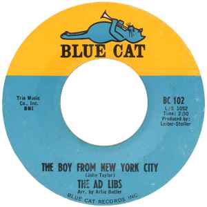 The Boy From New York City / Kicked Around - The Ad Libs