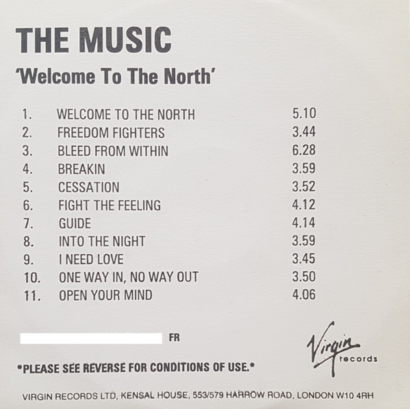 The Music - Welcome To The North | Releases | Discogs