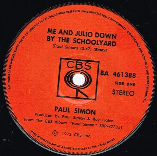 last ned album Paul Simon - Me And Julio Down By The Schoolyard