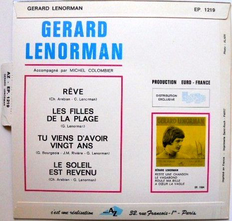 ladda ner album Gérard Lenorman - Rêve