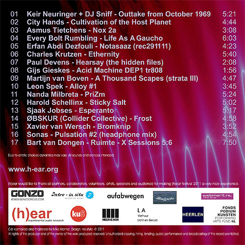 Album herunterladen Various - hear Festival Sampler 2011