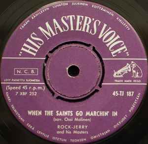 Rock-Jerry And His Masters - Party / When The Saints Go Marchin' In album cover