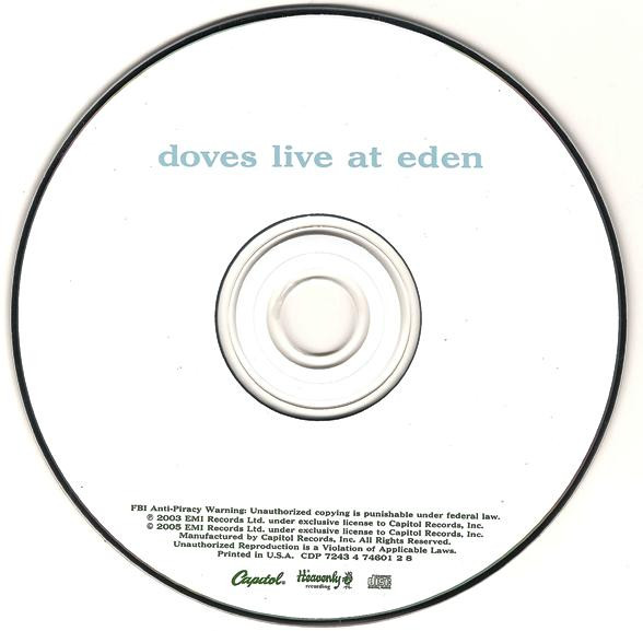 ladda ner album Doves - Live At Eden