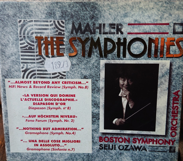 télécharger l'album Mahler Jessye Norman, Kiri Te Kanawa, Marilyn Horne, Boston Symphony Orchestra, Seiji Ozawa - The Symphonies Kindertotenlieder