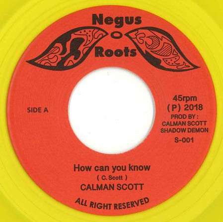 Calman Scott – How Can You Know (2018, Yellow , Vinyl) - Discogs